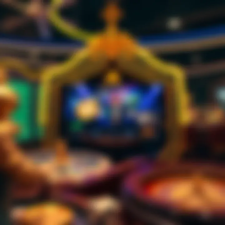 Cryptocurrency casino interface showcasing various games