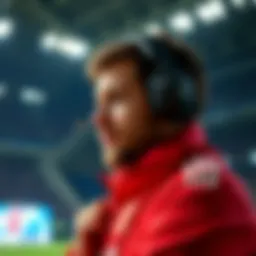 Conceptual representation of online football betting