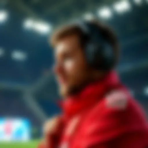 Conceptual representation of online football betting