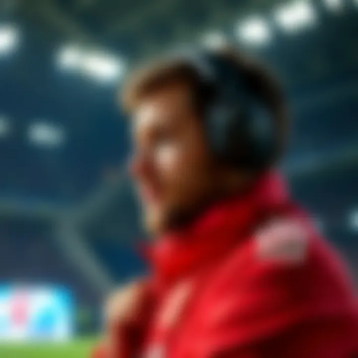 Conceptual representation of online football betting