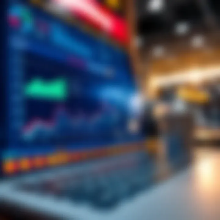 An analytical chart demonstrating trends in online gambling.