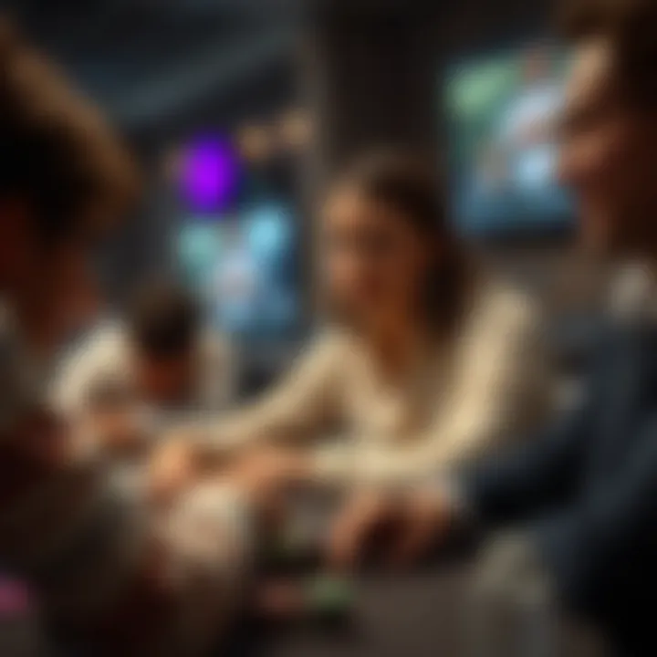 Community engagement and information sharing in poker gaming