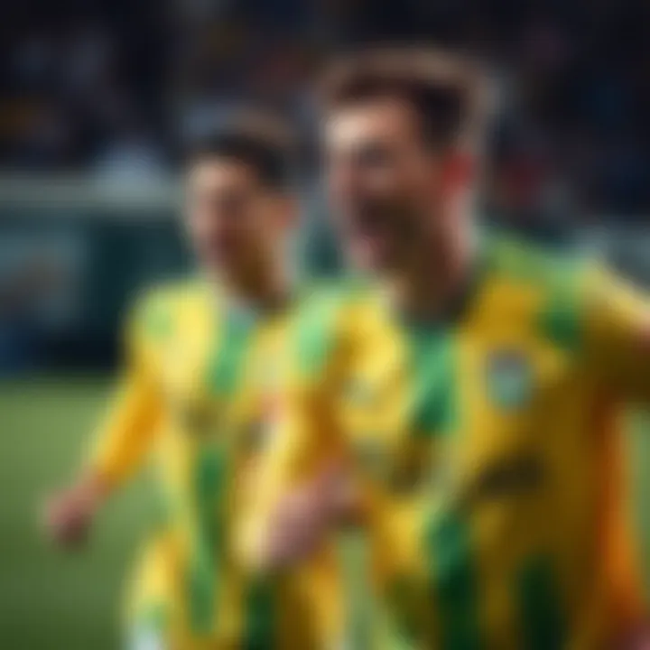 Key players from Real Betis and Las Palmas in action