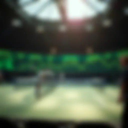 Real-time analysis of tennis match outcomes