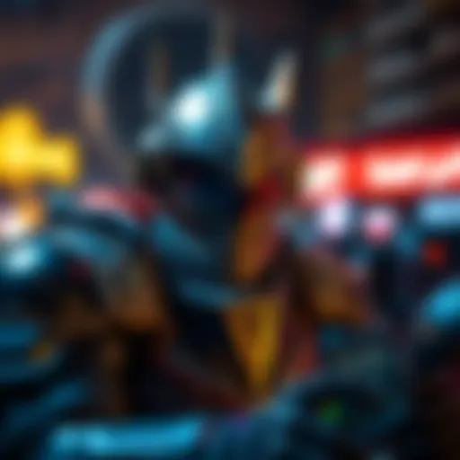 Visual representation of Riot Vanguard protecting online gameplay