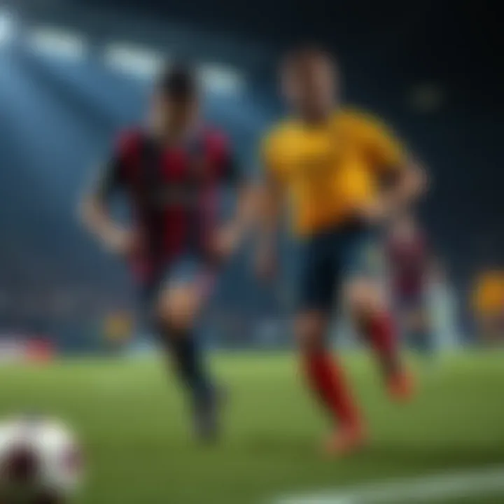 Role differentiation among football players