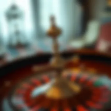 Historical depiction of roulette's evolution through the ages