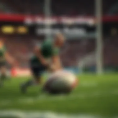 Visual representation of rugby union rules