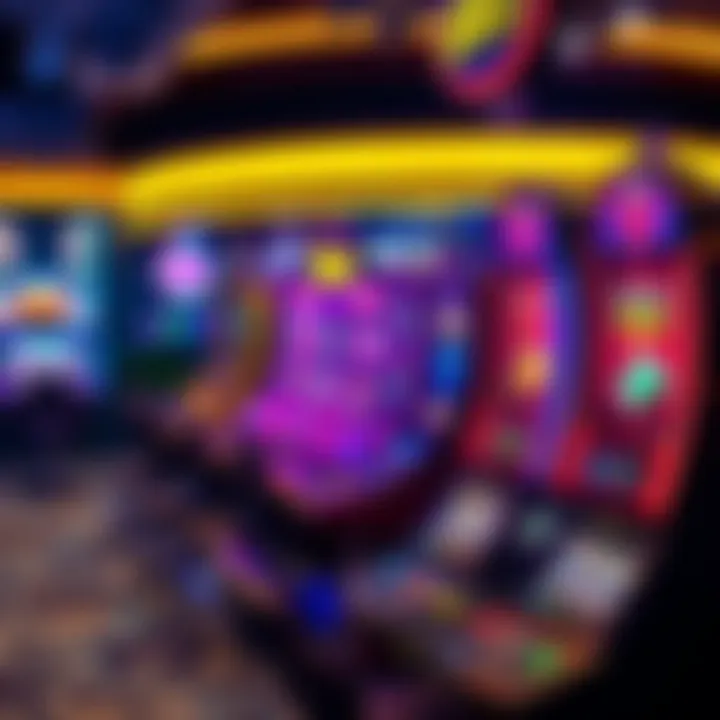An illustration of various popular online slot games