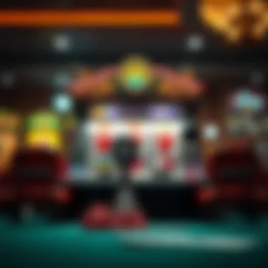 A strategic layout displaying effective betting strategies for slot games