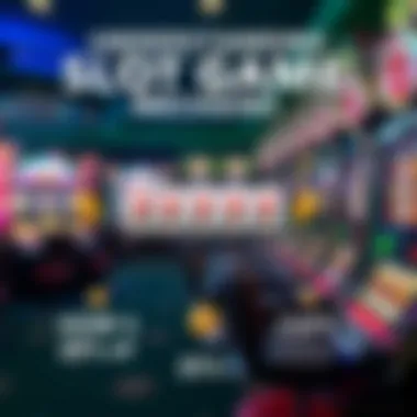 An infographic illustrating the mechanics of slot games and how they function