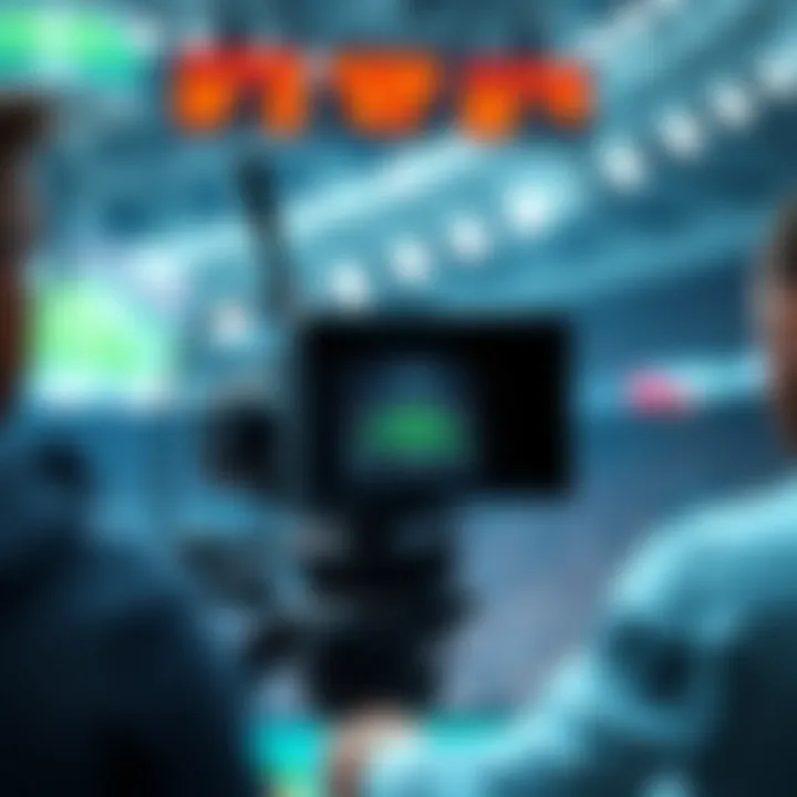 Technological advancement in sports broadcasting