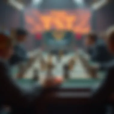 Strategic board setup in TFT with champions positioned