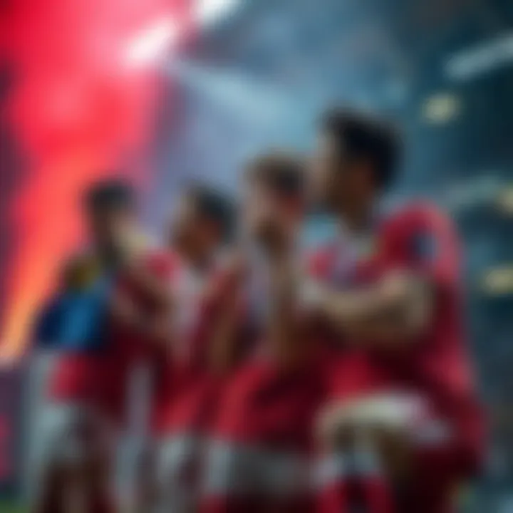 Close-up of a winning team composition in TFT