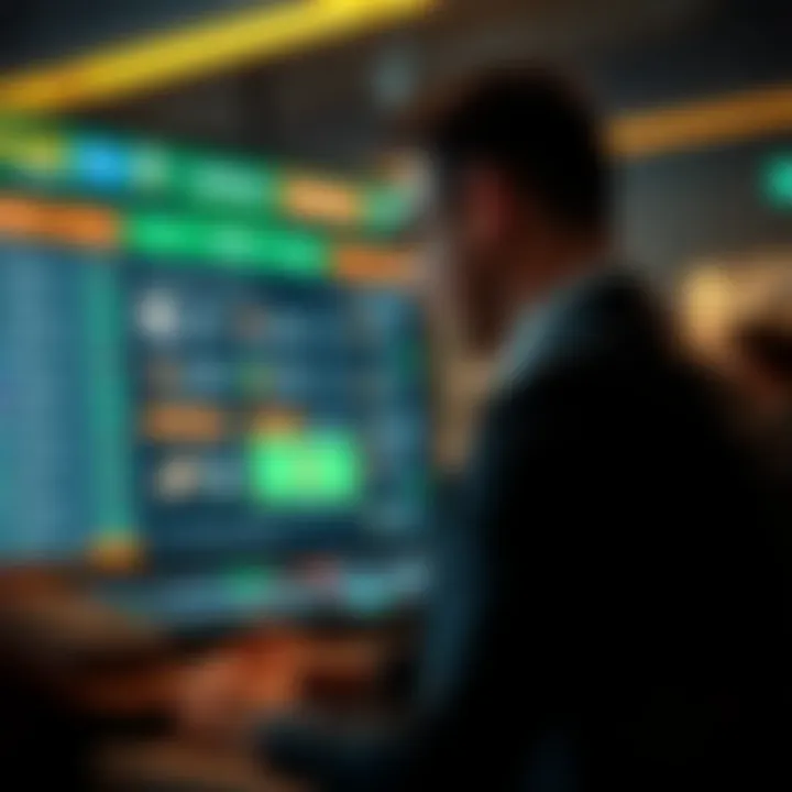 User interface for live betting