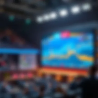 Data visualization of sports events