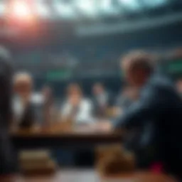 Conceptual illustration of betting strategies