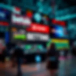 A collage of various betting platforms in the UK