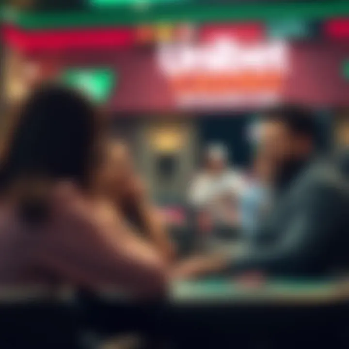 An engaging community feature within the Unibet platform