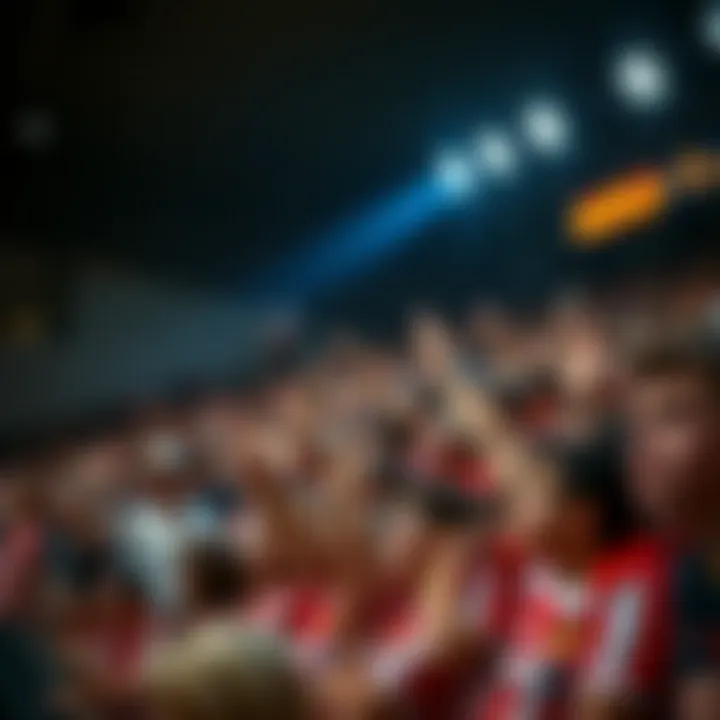 Fan engagement and atmosphere at a Valencia game