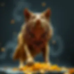 Symbolic representation of Wolf Gold in betting