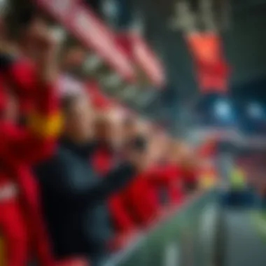 Wrexham FC's vibrant fan culture during a home game